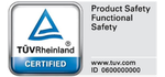 TÜV Rheinland product safety certified