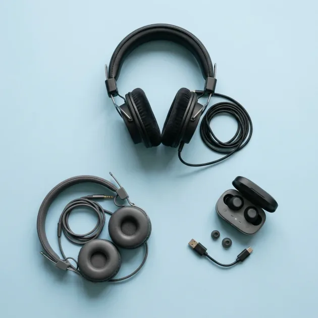 Earbuds ضد Headphones — مقارنة عملية لاختيار الصح في السوق المصري