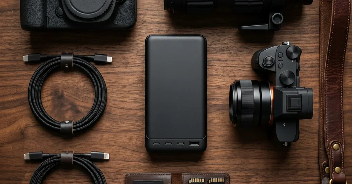 باور بانك للمصورين والكاميرات DSLR — 5 اختيارات احترافية في مصر 2026