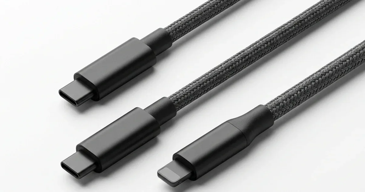 كابل USB-C to Lightning ضد USB-C to USB-C — أيهما أسرع لشحن iPhone؟ المقارنة بالأرقام