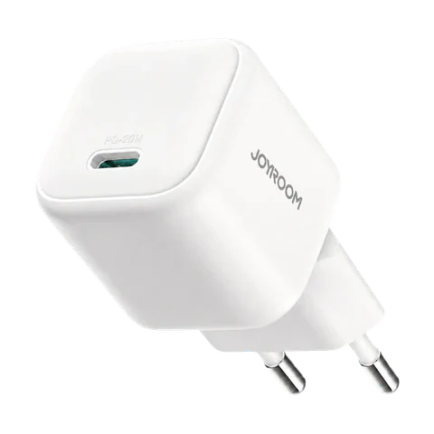 شاحن Joyroom أبيض USB-C بقدرة 20 واط