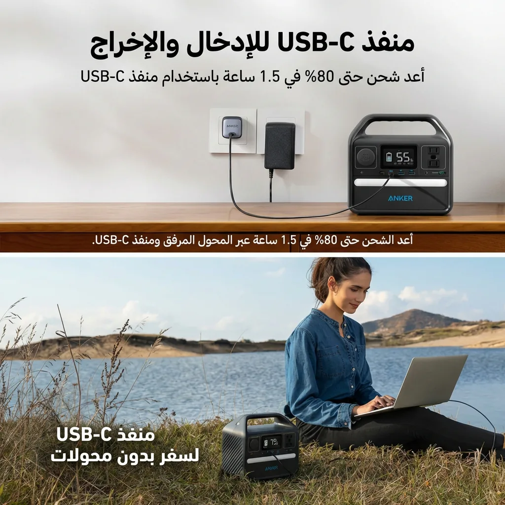 anker 521 powerhouse الأصلي في مصر | توصيل لأي محافظة