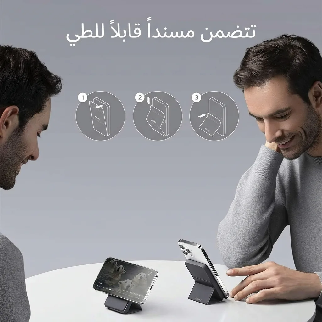 تصميم رفيع 7mm لباور بانك انكر 622 ماج جو - ملف عرض جانبي - كايرو فولت