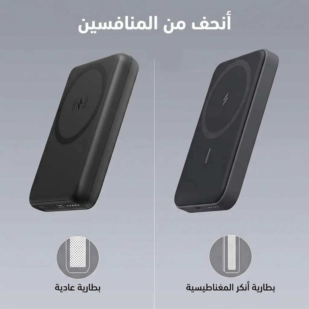 Anker 622 MagGo USB-C input output port detail for charging and power delivery - CairoVolt