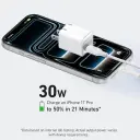 Anker A2147 30W charging iPhone 17 Pro to 50% in 21 minutes fast charge demo - CairoVolt