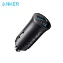 Anker A2741 car charger 30W USB-C PD and USB-A in car cigarette lighter socket - CairoVolt
