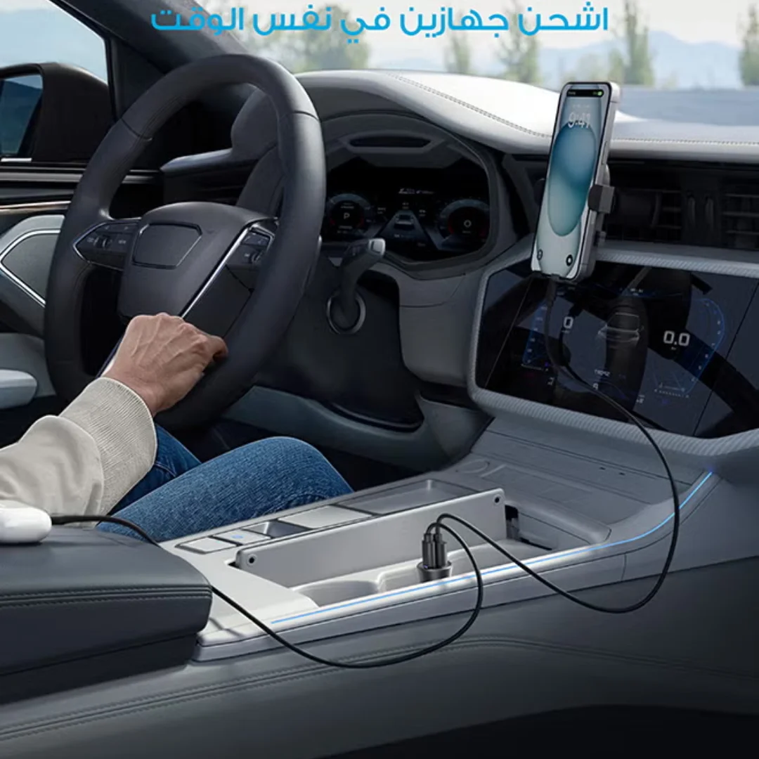 Anker A2741 retail box showing 30W car charger specifications