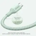 Anker A8050 USB-C to USB-C cable braided nylon - Egypt - CairoVolt