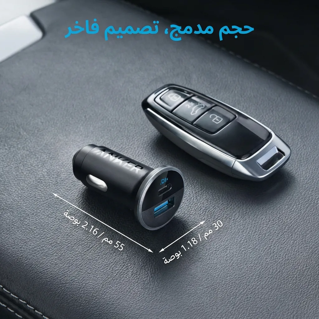 anker car charger dual usb - ضمان الوكيل | متاح بالدفع عند الاستلام