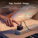 Anker A121D 45W Care Mode overnight battery protection - double tap to switch between Auto and Care charging modes on smart display - CairoVolt