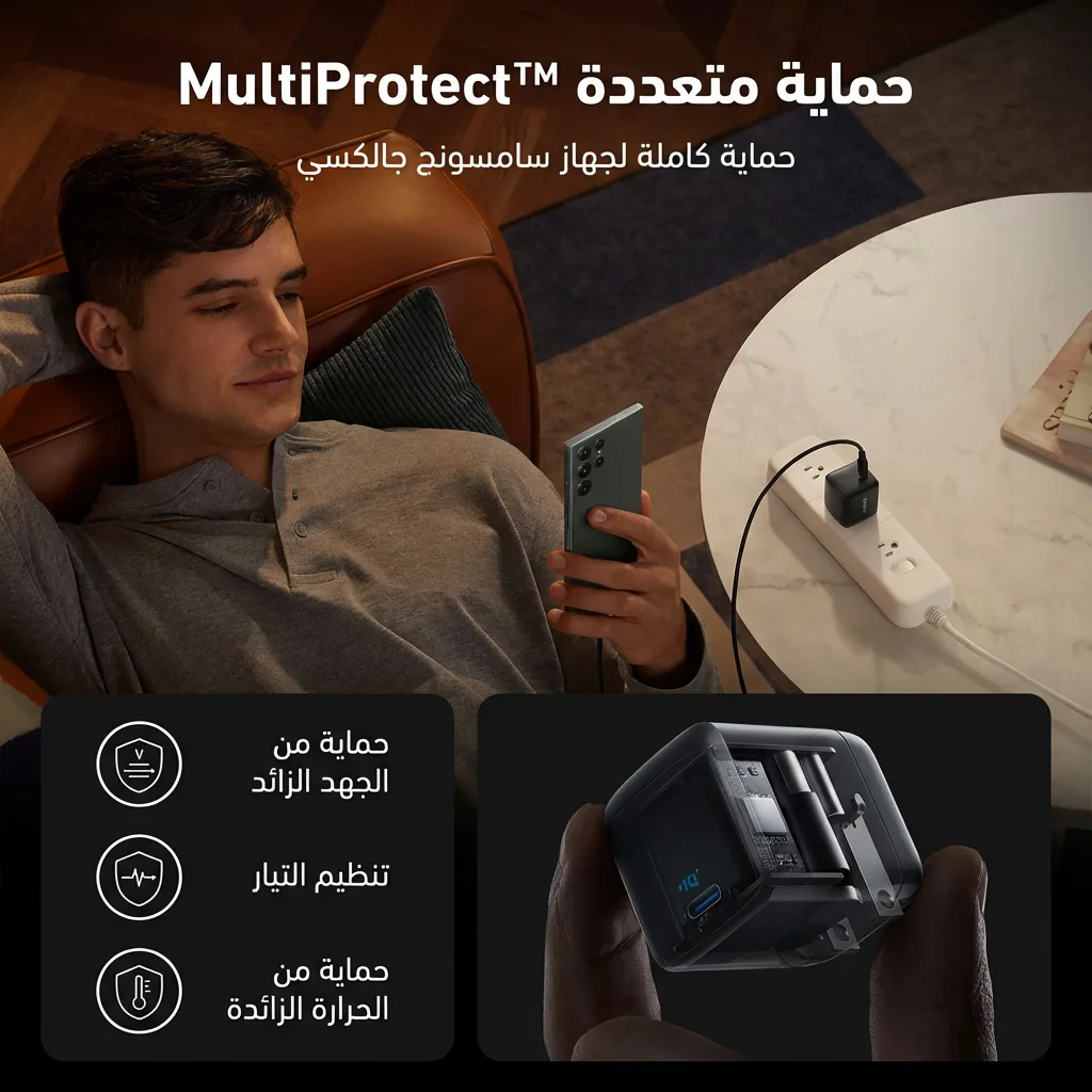Anker Nano 45W charging MacBook Air laptop at full speed with PD fast charge - CairoVolt