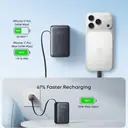 Anker A1638 vendor charge-time chart and 30W maximum recharge input - CairoVolt