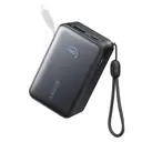 Anker Nano Power Bank A1638 10000mAh 45W with built-in retractable USB-C cable and wrist lanyard - CairoVolt Egypt