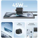 شاحن أنكر نانو برو 45 وات A2692 يشحن هاتف سامسونج بسرعة عبر USB-C - كايرو فولت