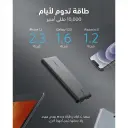 انكر PowerCore 10000 LED battery indicator showing 4 status lights - charge level - CairoVolt