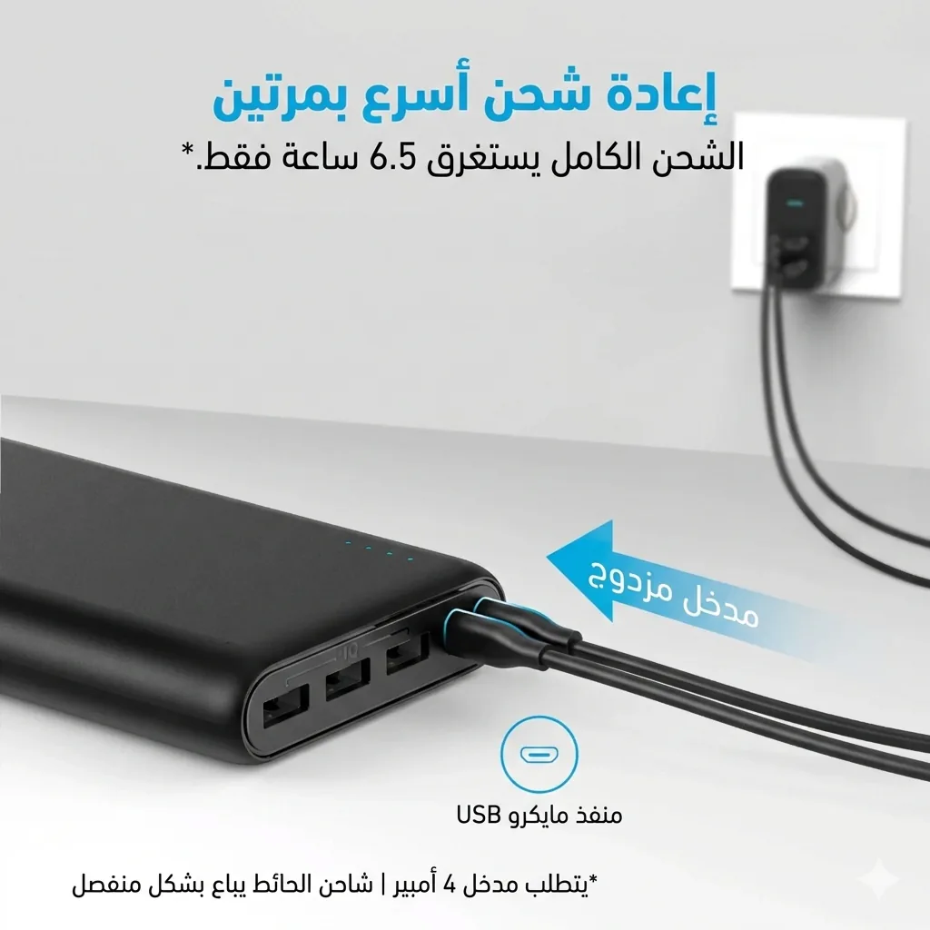 anker powercore 26800 - ضمان الوكيل | متاح بالدفع عند الاستلام