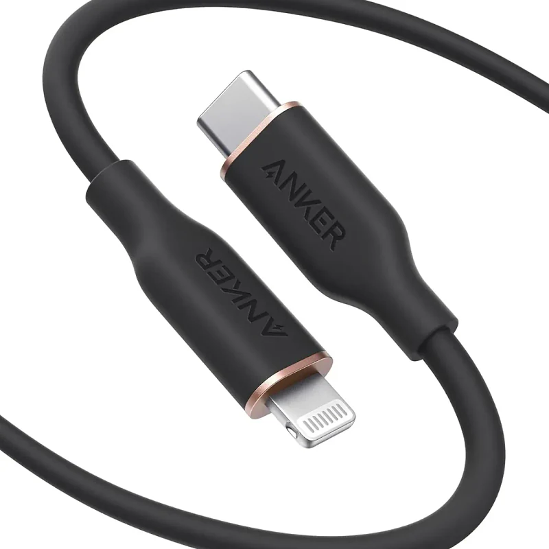 كابل انكر PowerLine Select من USB-C إلى Lightning (A8612H11) | تحقق من MFi | USB-PD