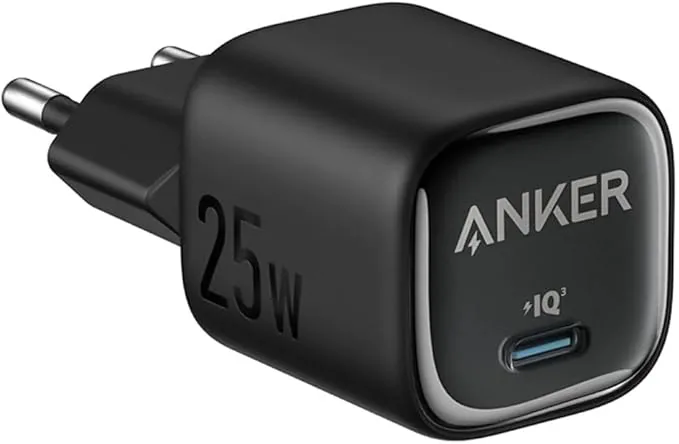 شاحن انكر 25 واط PPS لسامسونج | شحن سوبر فاست بدون سخونة | ضمان 18 شهر