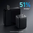 مقارنة حجم شاحن أنكر برايم جان 67 واط A2669 أصغر بنسبة 51% — Anker Prime 67W GaN — CairoVolt
