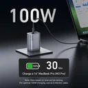 Anker Prime 100W charges 14-inch MacBook Pro to 50% in 30 min - شاحن أنكر برايم 100 واط للماك بوك | CairoVolt