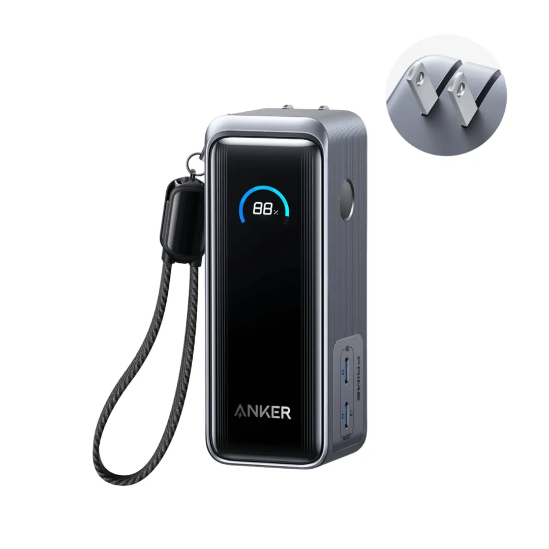 【美品】Anker Prime Power Bank 65W,Fusion ⚡ Anker Prime Fusion 65W A1339 | 9,600mAh | COD Egypt