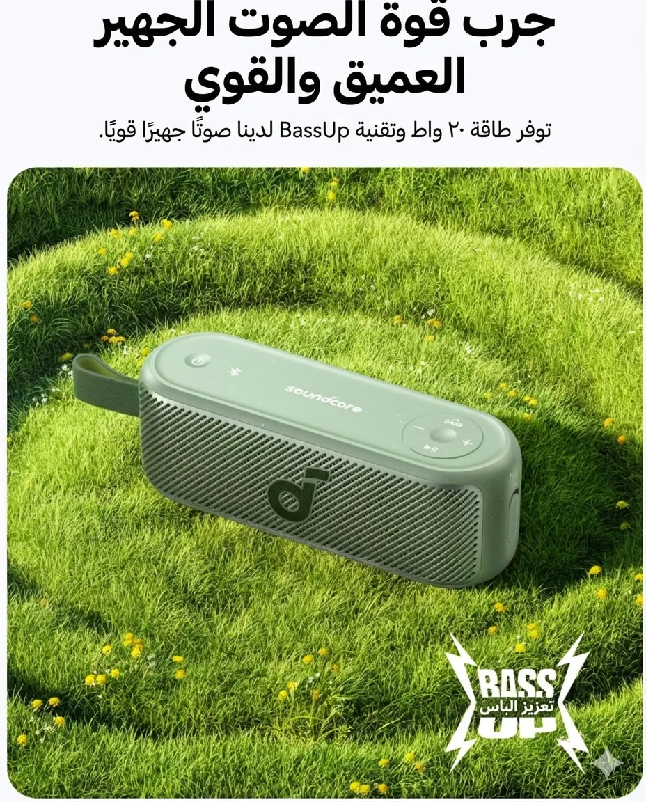 Anker Soundcore Motion Plus retail box packaging - 18 month warranty Egypt