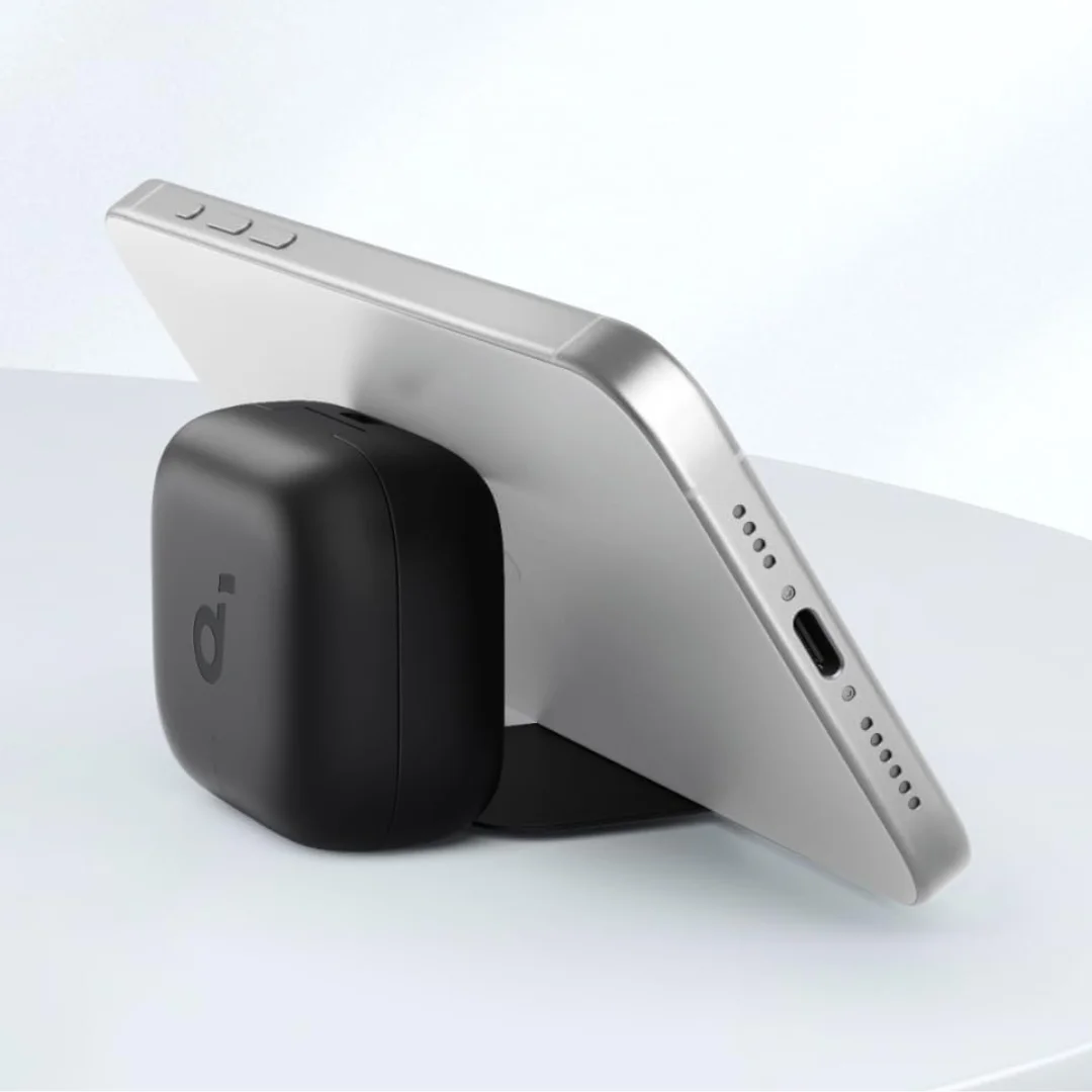 Anker R50i NC earbuds in-ear detail with silicone tips