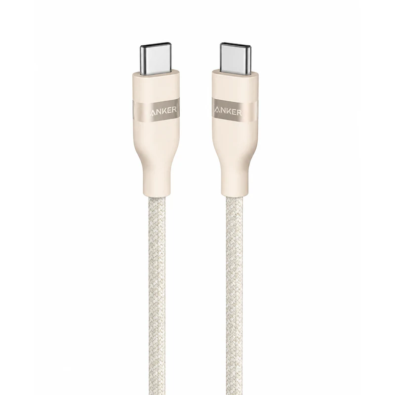 Anker Ultra-Soft USB-C to USB-C Cable A82E2 | 240W | 1.8m | E-Marker | Upcycled-Braided