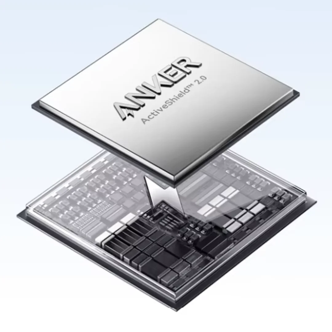 انكر زولو A110D باور بانك نحيف - عرض جانبي للسمك والتصميم المحمول