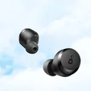 Close-up of Anker Soundcore A25i black wireless earbuds pair on sky - سماعات أنكر A25i - CairoVolt