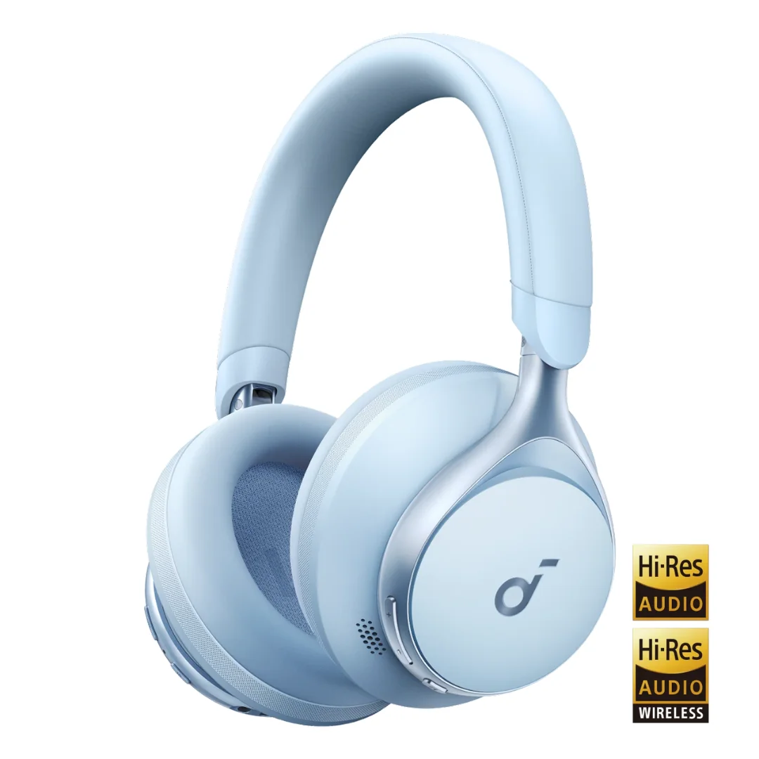 Soundcore Space One 40mm driver detail LDAC Hi-Res Bluetooth 5.3 - CairoVolt