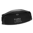 منظر علوي مائل لسماعة JBL Boombox 3 يوضح طباعة المقبض وأزرار التحكم - كايرو فولت