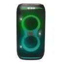 سماعة JBL PartyBox Club 120 من الأمام بإضاءة خضراء على شكل 8 على الشبكة - كايرو فولت