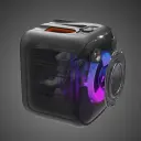JBL PartyBox Encore Essential JBLPBENCOREESS cutaway render showing internal woofer and tweeter drivers - CairoVolt