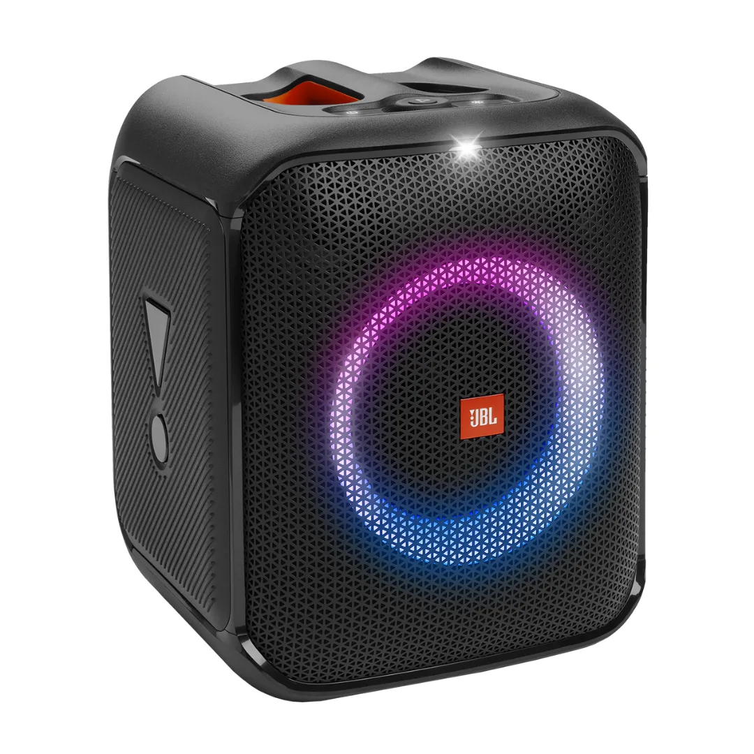 JBL PartyBox Encore Essential — بازوكا 100 واط | إضاءة مدمجة | مدخل ميكروفون