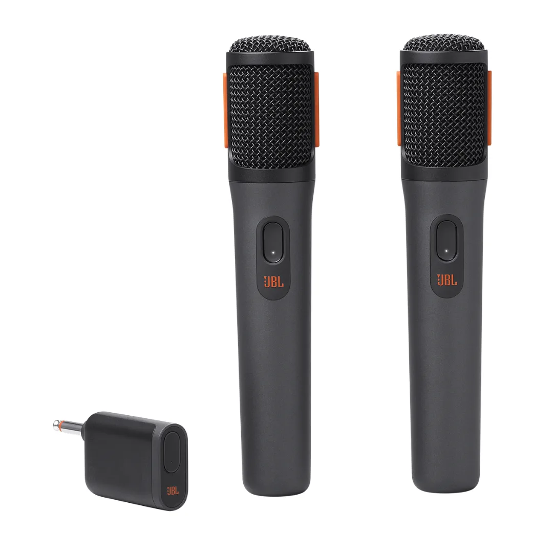 JBL PartyBox Wireless Mic — مايكروفونين لاسلكي | مدى 30 متر | بطارية 20 ساعة