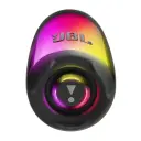 منظر مائل لسماعة JBL Pulse 5 يوضح حلقة المشع المضيئة بألوان وردية وصفراء - كايرو فولت