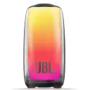 JBL Pulse 5 JBLPULSE5 front view with warm yellow-to-pink gradient lightshow - CairoVolt