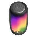 منظر علوي مائل لسماعة JBL Pulse 5 يوضح الشبكة المعدنية فوق الجسم المضيء - كايرو فولت