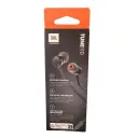 ظهر علبة بيع سماعة JBL Tune 110 موضح صوت Pure Bass والمكالمات والكابل المسطح - كايرو فولت