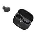 JBL Tune Buds JBLTBUDS open case at an angle with one earbud inside and one floating - CairoVolt