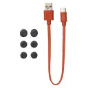 ملحقات سماعة JBL Wave Beam: ثلاث مقاسات قطع أذن وكابل شحن USB-C برتقالي - كايرو فولت