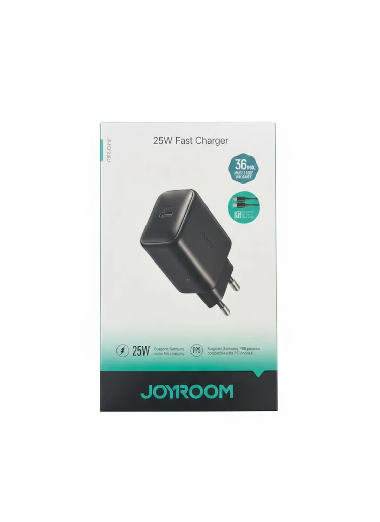 شاحن جوي روم 25 واط PD | الشاحن الوحيد اللي هتحتاجه للبيت كله | ضمان 36 شهر