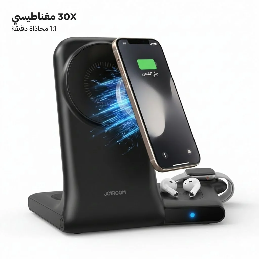 محطة شحن ابل 3 في 1 - توصيل القاهرة