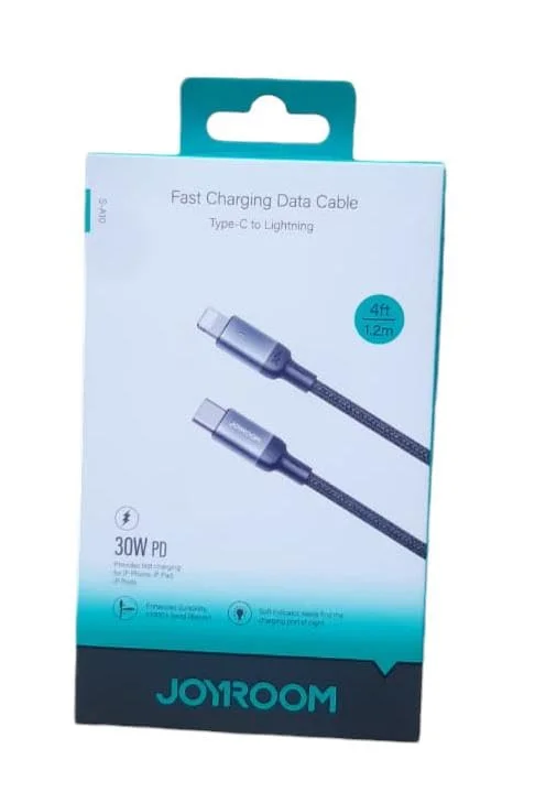 كابل جوي روم 30 واط PD 1.2 متر | شحن سريع بسعر كابل العتبة لكن أصلي ومضمون