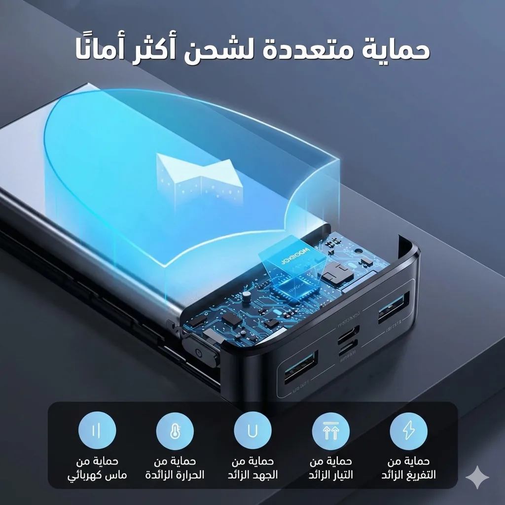 joyroom power bank 20000 - Certified by Distributor