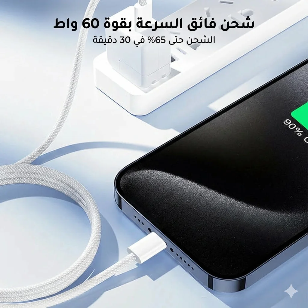 كابل جوي روم 60 واط USB-C مصر